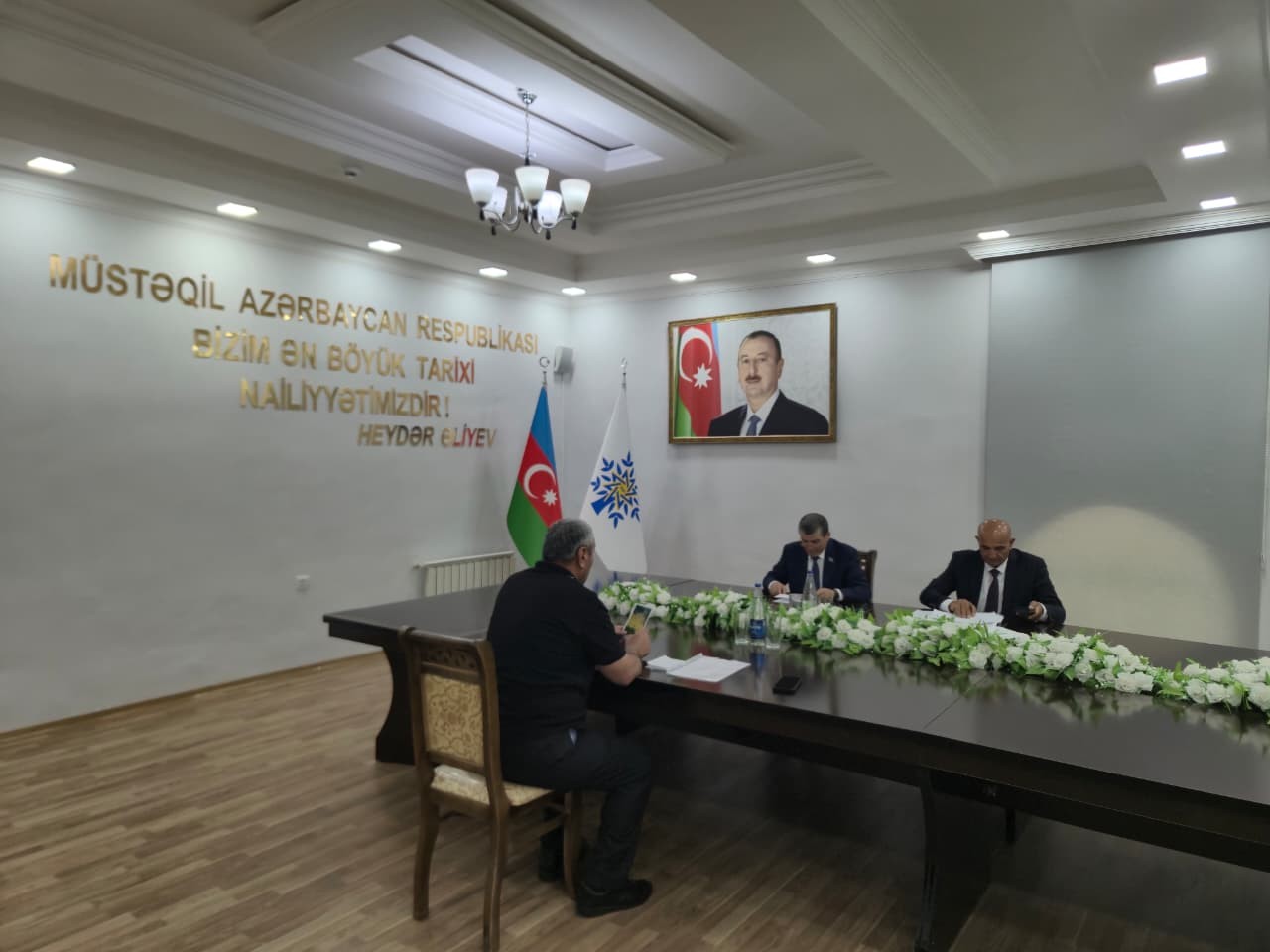 Deputat Bədəl Bədəlov seçiciləri ilə növbəti dəfə görüş keçirdi - FOTOLAR